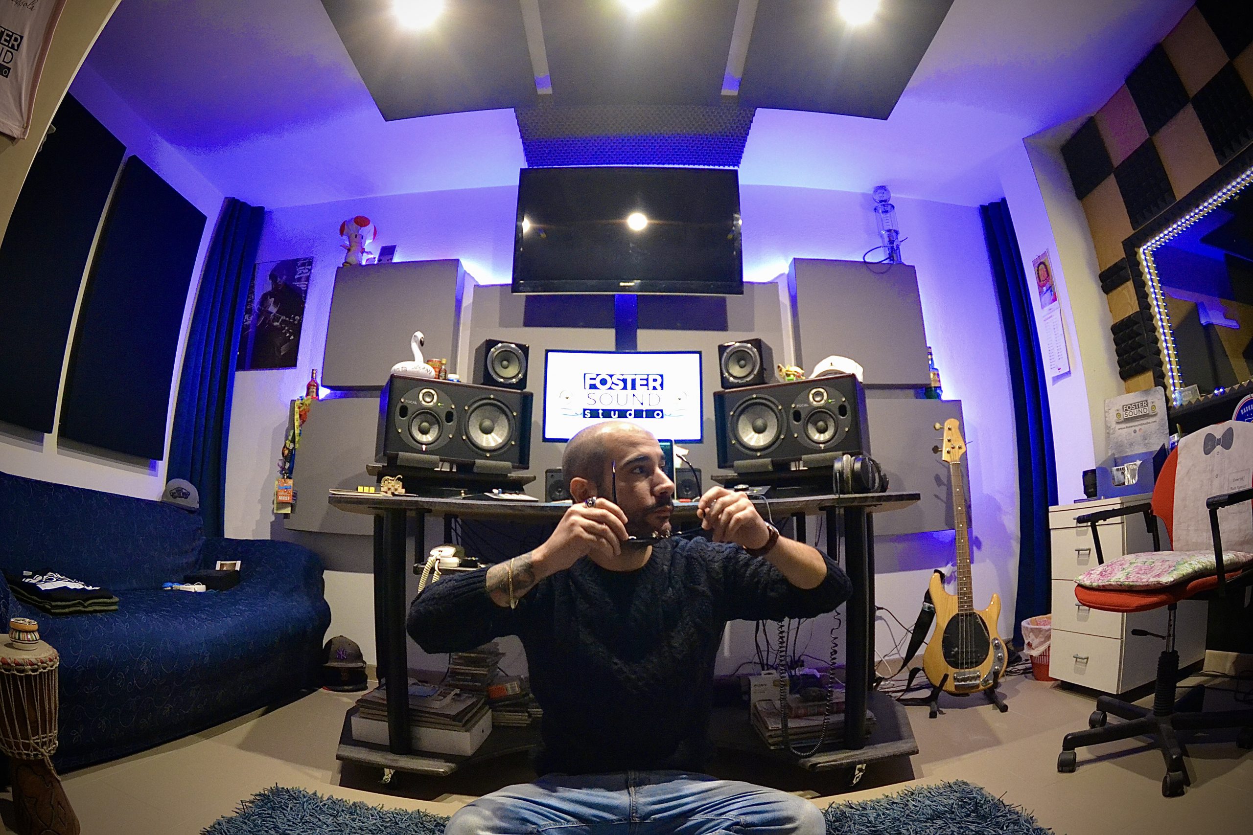 Foster Sound Studio Mixing Room